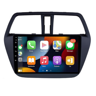 Navigatie radio Suzuki SX4 S-Cross 2012-2016, Android OS, Apple Carplay, 9 inch scherm, Canbus, GPS, Wifi, OBD2, Bluetooth, 3G/