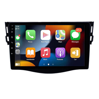 Navigatie radio Toyota RAV4 2007-2011, Android, Apple Carplay, 10 inch scherm, GPS, Wifi, Mirror link, Bluetooth