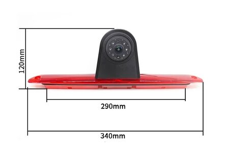 Achteruitrijcamera Mercedes Sprinter Volkswagen Crafter 3e derde remlicht camera