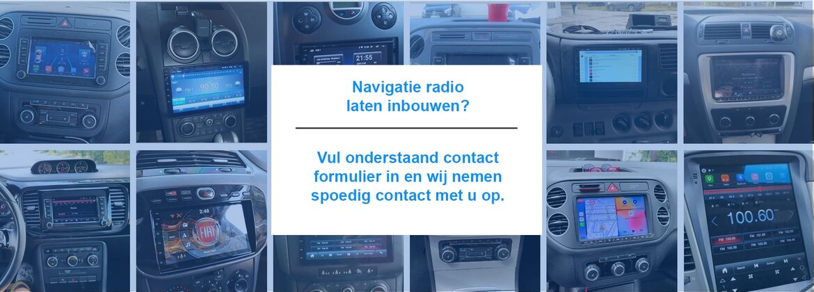 straf tack convergentie Navigatie Radio Inbouwen BG4U - Bestgadgets4u