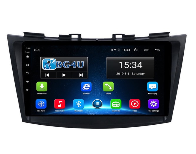 Navigatie Radio Suzuki Swift Android Apple Carplay Inch Scherm GPS Wifi Mirror